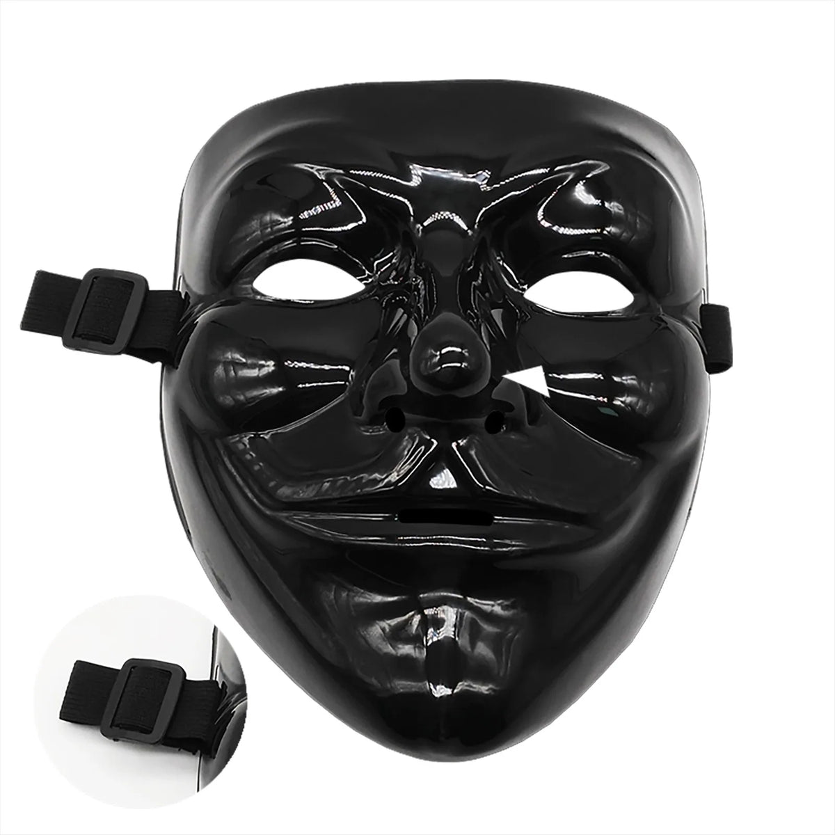 Halloween Masks Hacker Mask Black White V For Vendetta Hackers Cos Mask Halloween Cosplay Party Diy Masks Children Toys Masks